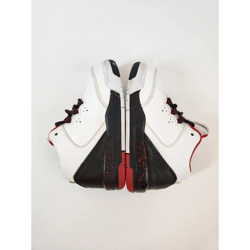 Jordan Flight Toddler‎ Sneakers Shoes Size 6C Mid Top Lace Up White Black